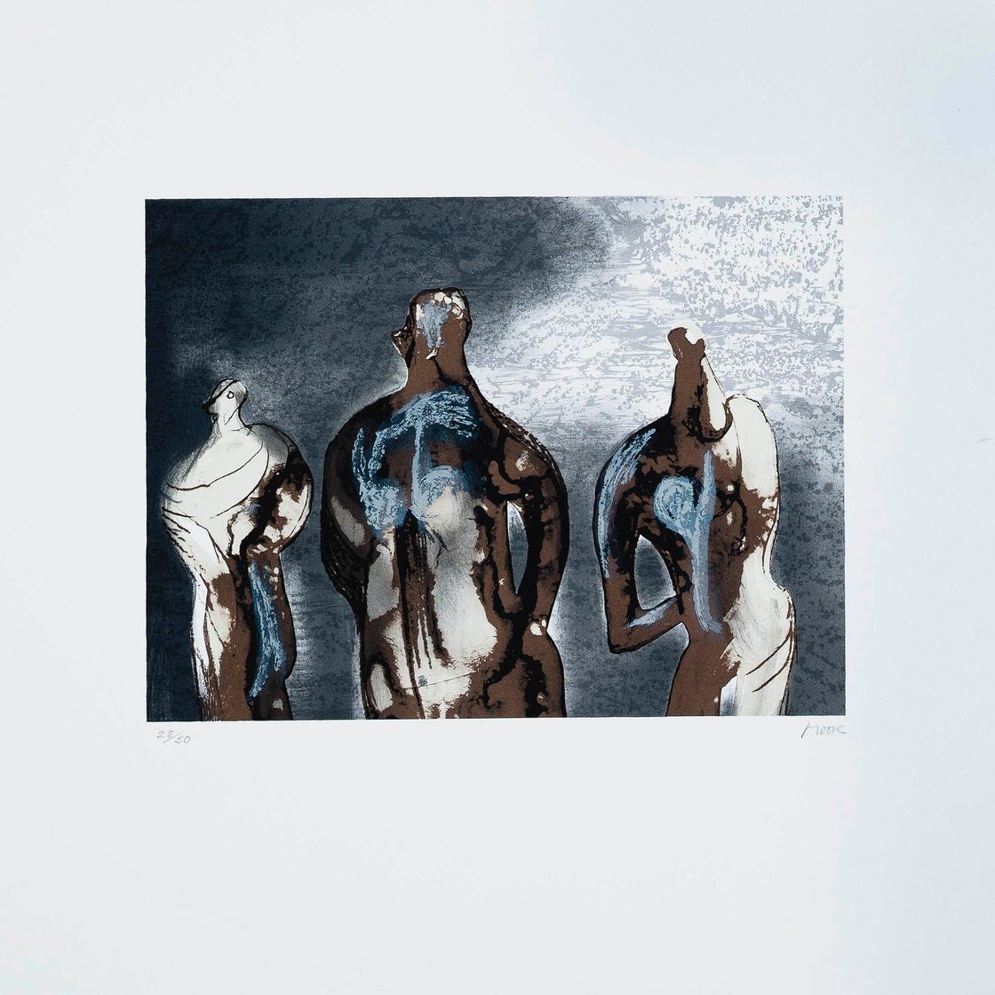 Henry Moore — Рисунки на фоне неба II (C. 609)