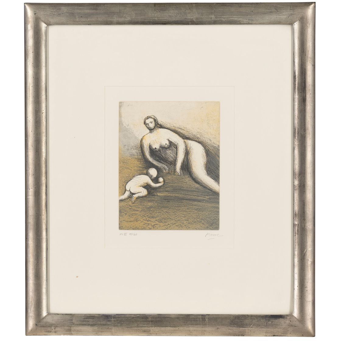 Henry Moore — Мать и дитя III и Мать и дитя VI, от: Мать и дитя, изображение 2