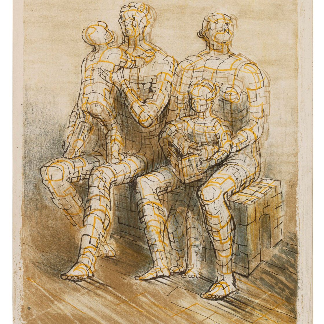 Henry Moore — Семейная группа