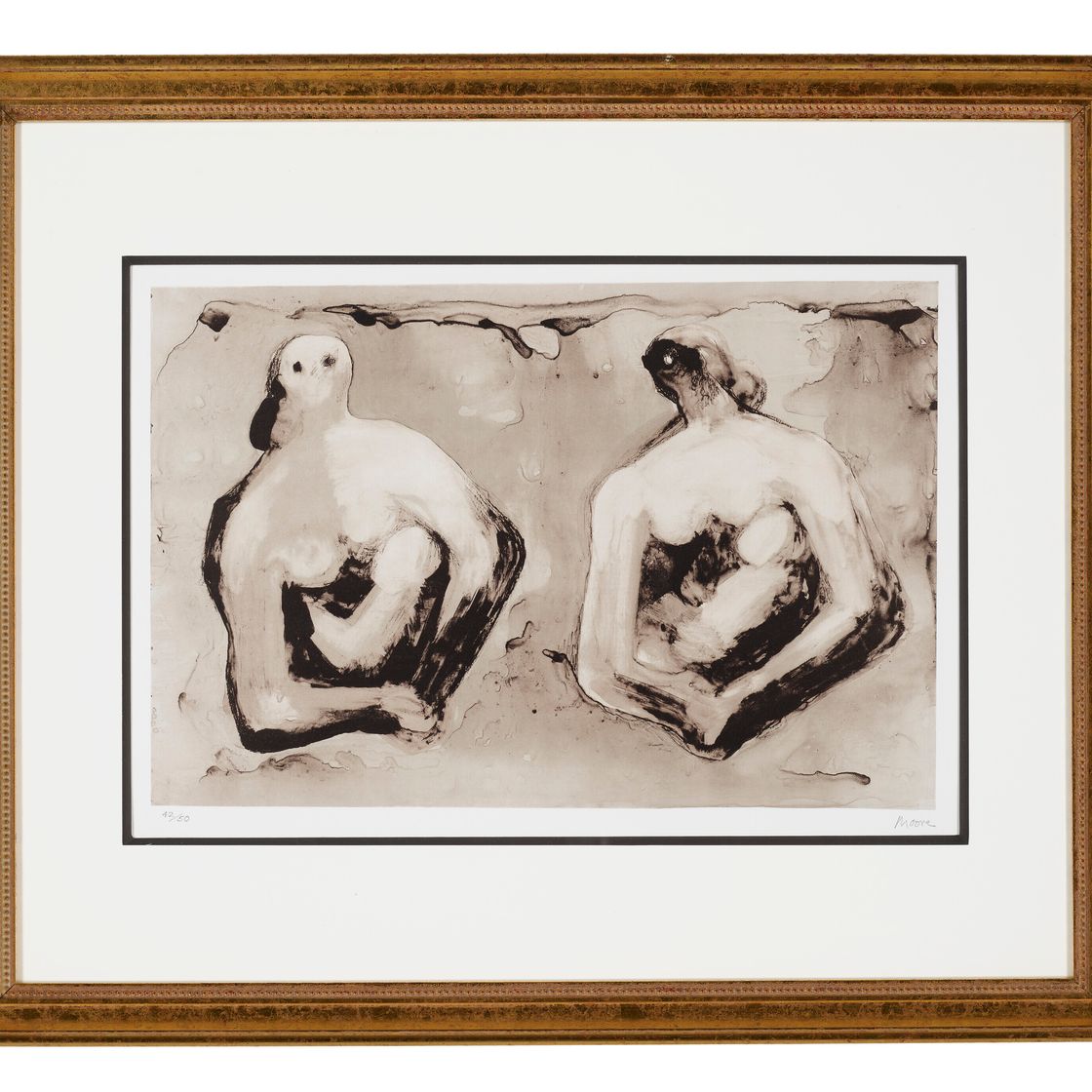 Henry Moore — Три гравюры художника, изображение 6