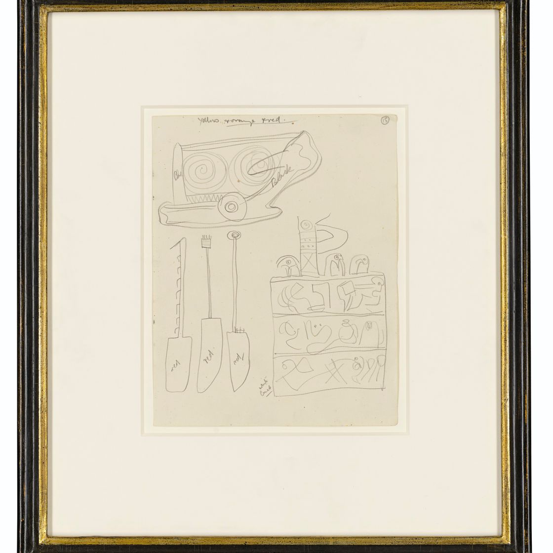 Henry Moore — Текстильный дизайн из альбома для рисования 1, изображение 2