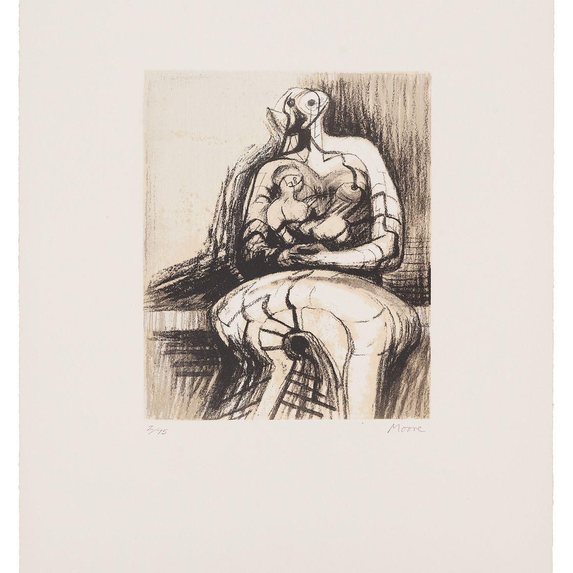 Henry Moore — Группа в индустриальном ландшафте, изображение 2