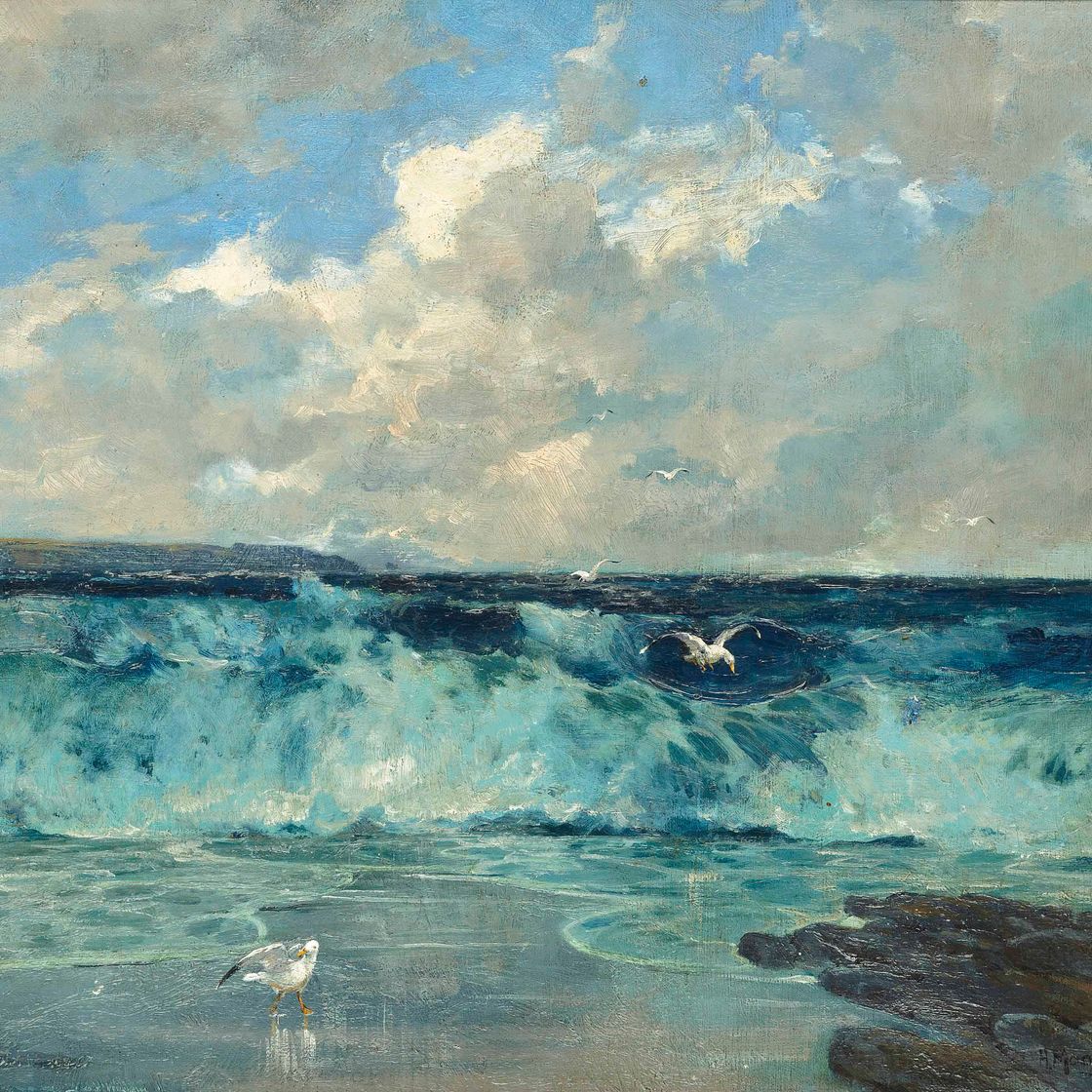 Henry Moore — Разбивающиеся о берег волны