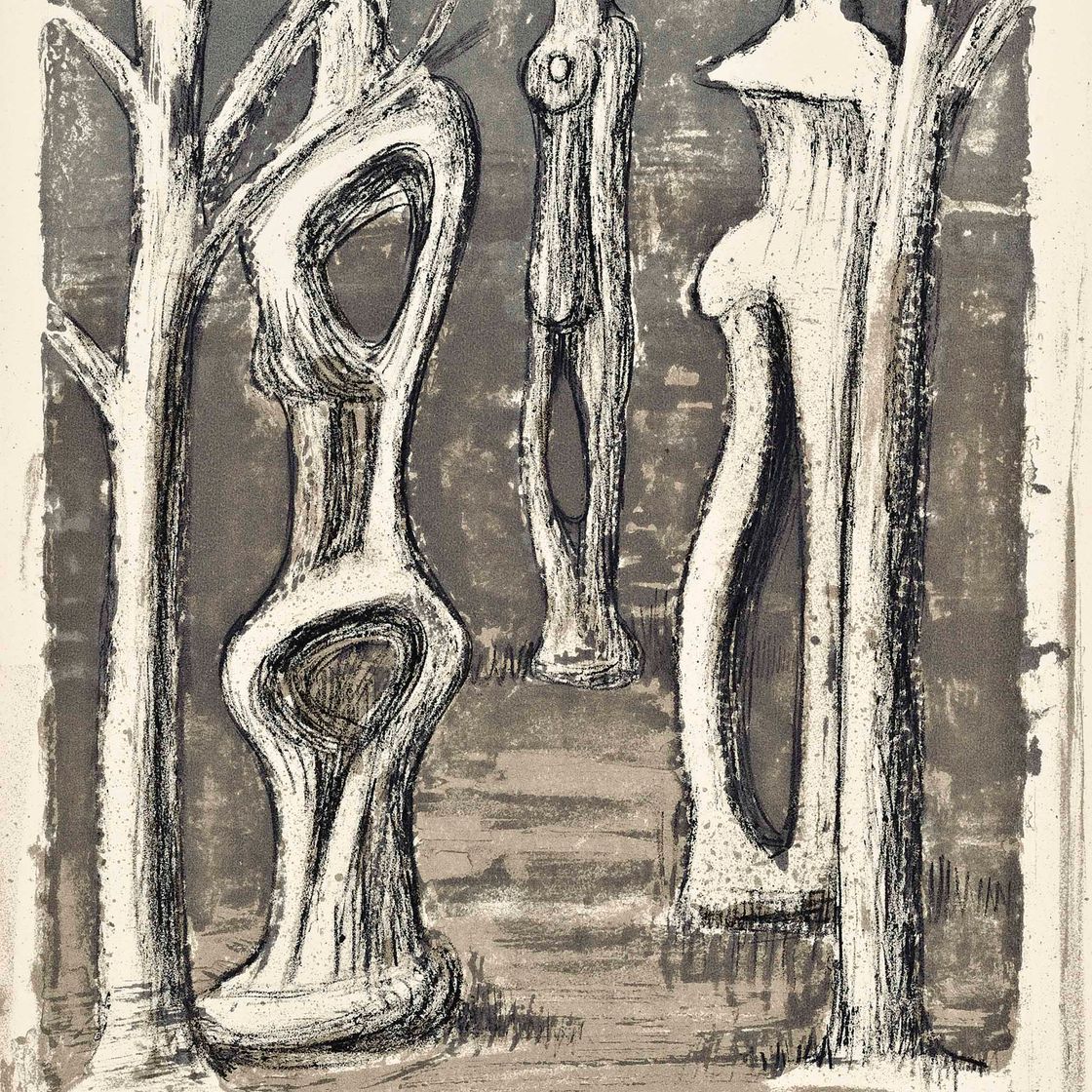 Henry Moore — Деревья, от: Prométhée (Кремер, 29)