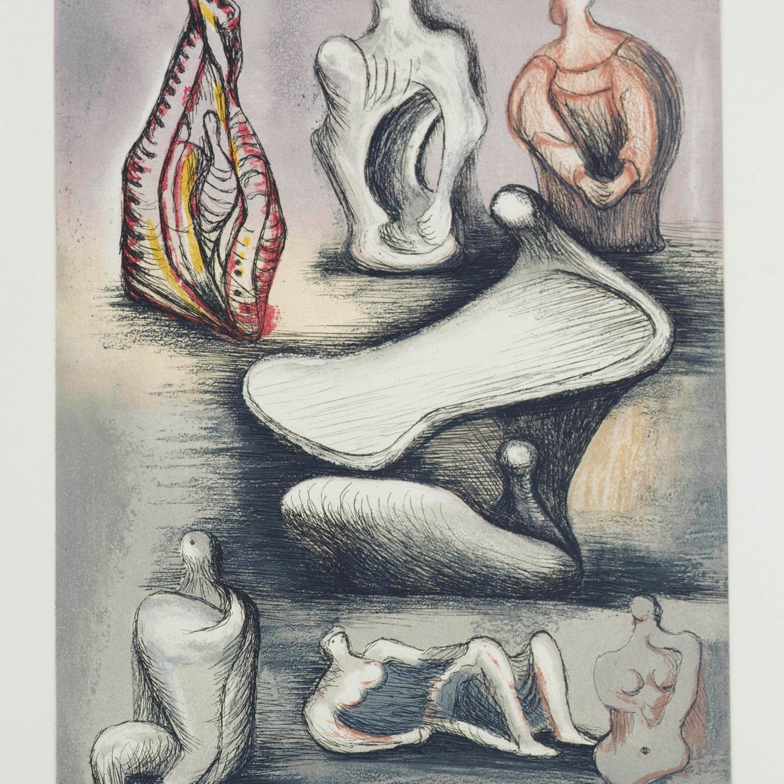 Henry Moore — Семь скульптурных идей II (C. 590)