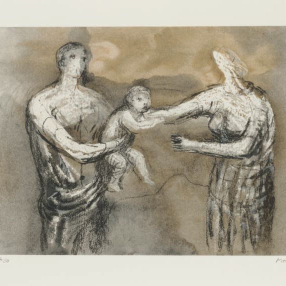 Henry Moore — Семейная группа (C. 713)