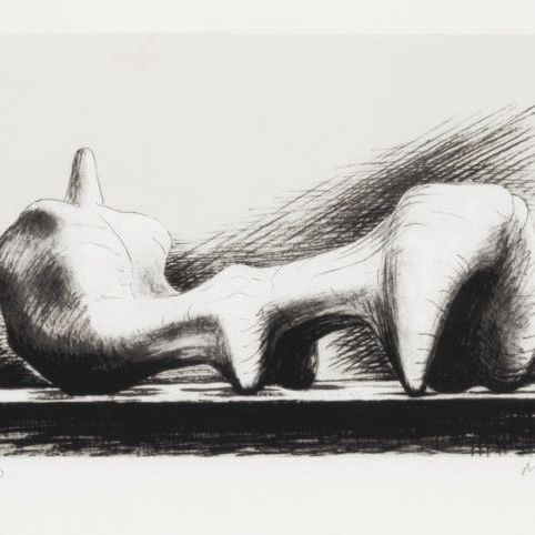 Henry Moore — Лежащая фигура (C. 346)