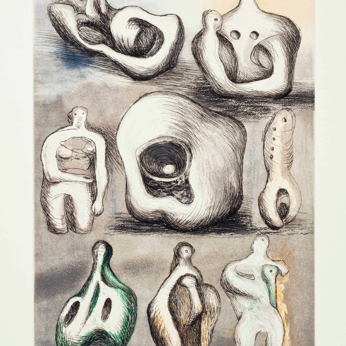 Henry Moore — Восемь идей для скульптуры