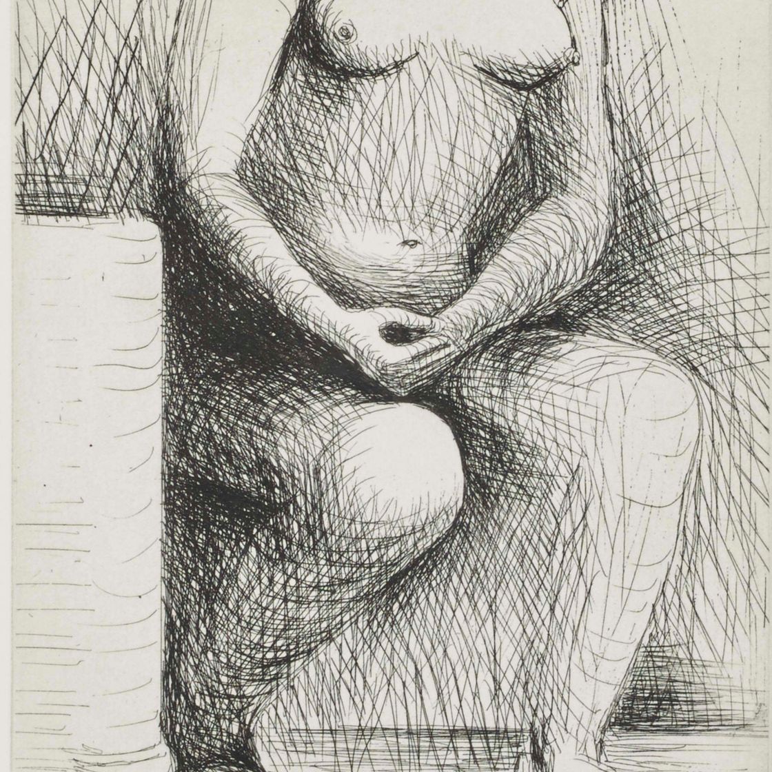 Henry Moore — Сидящая фигура (Cramer 516)