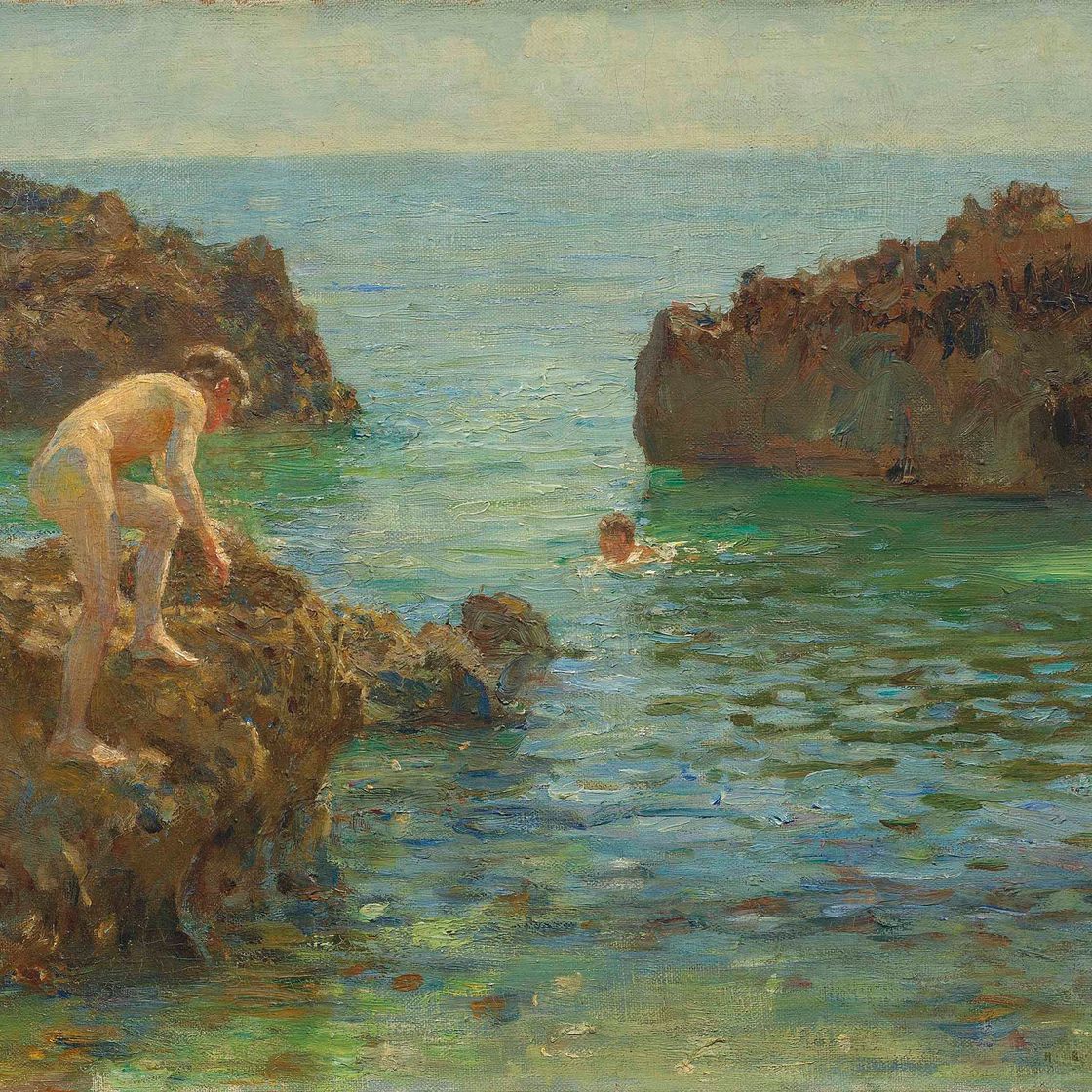 Henry Scott Tuke — Мальчики купаются