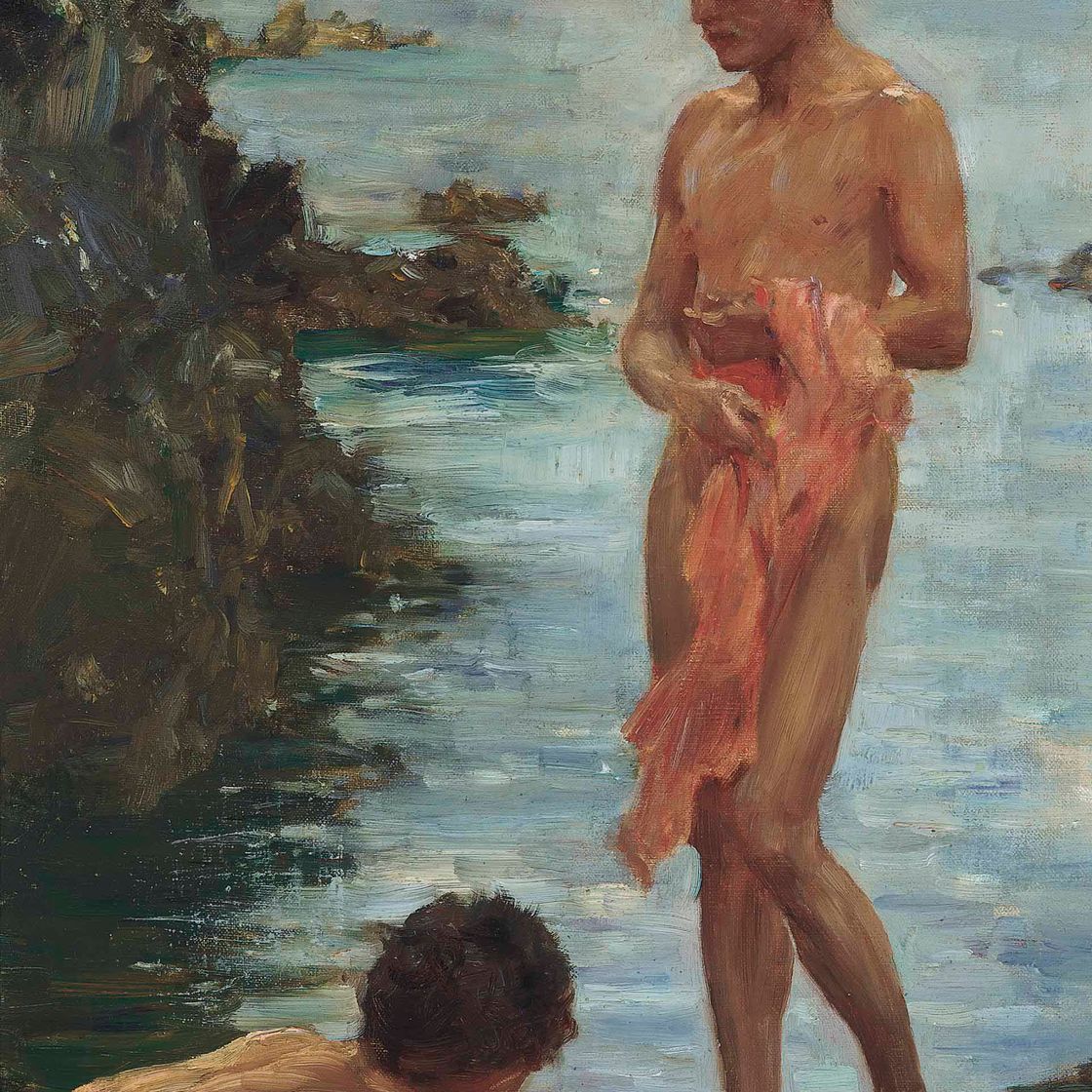 Henry Scott Tuke — Вариант для группы купающихся