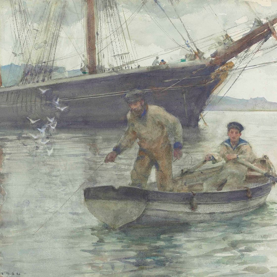 Henry Scott Tuke — Жду распоряжений
