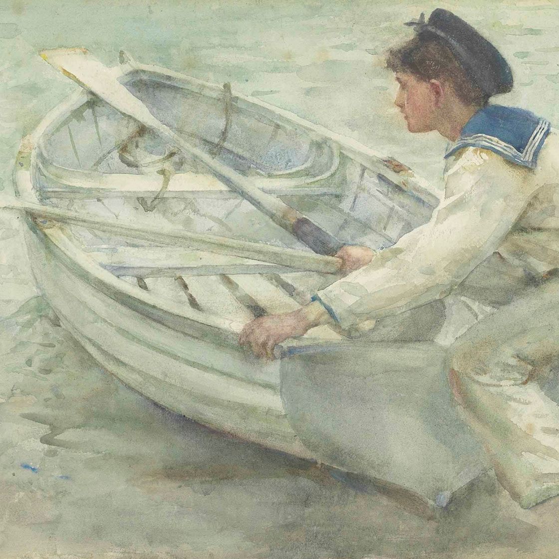 Henry Scott Tuke — Подготовка к запуску