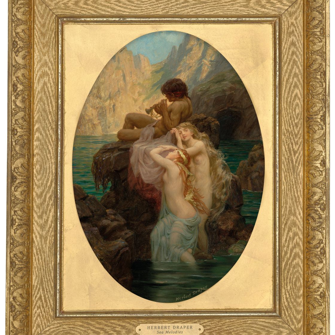 Herbert James Draper — Морские мелодии, изображение 2