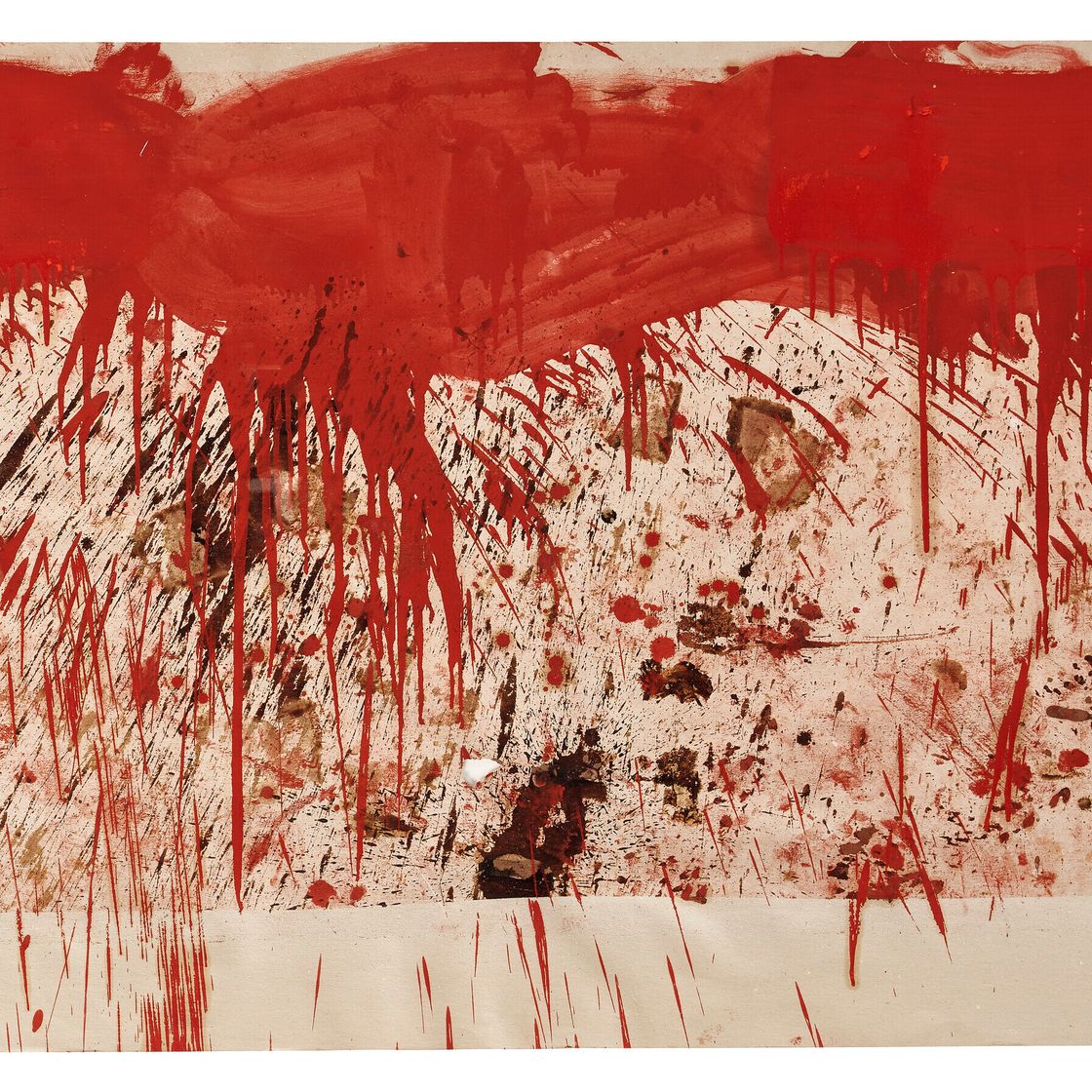 Hermann Nitsch — Без названия (Венский сецессион)
