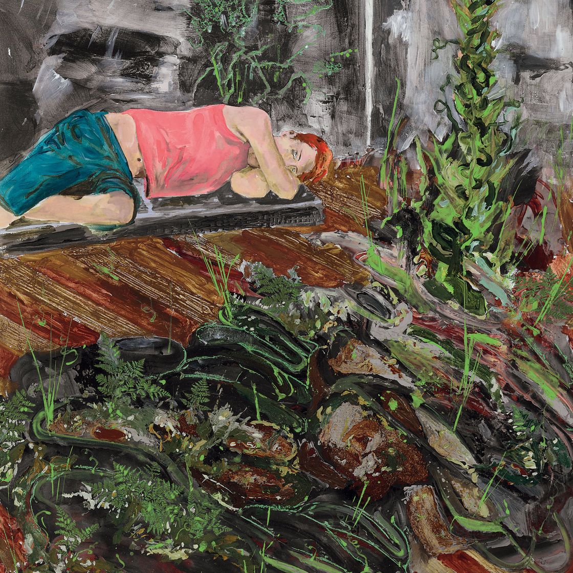 Hernan Bas — Мальчик спит