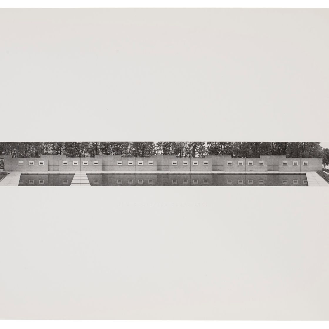 Hiroshi Sugimoto — Выставка Time Exposed - IBM Courtyard в Токио, 1991