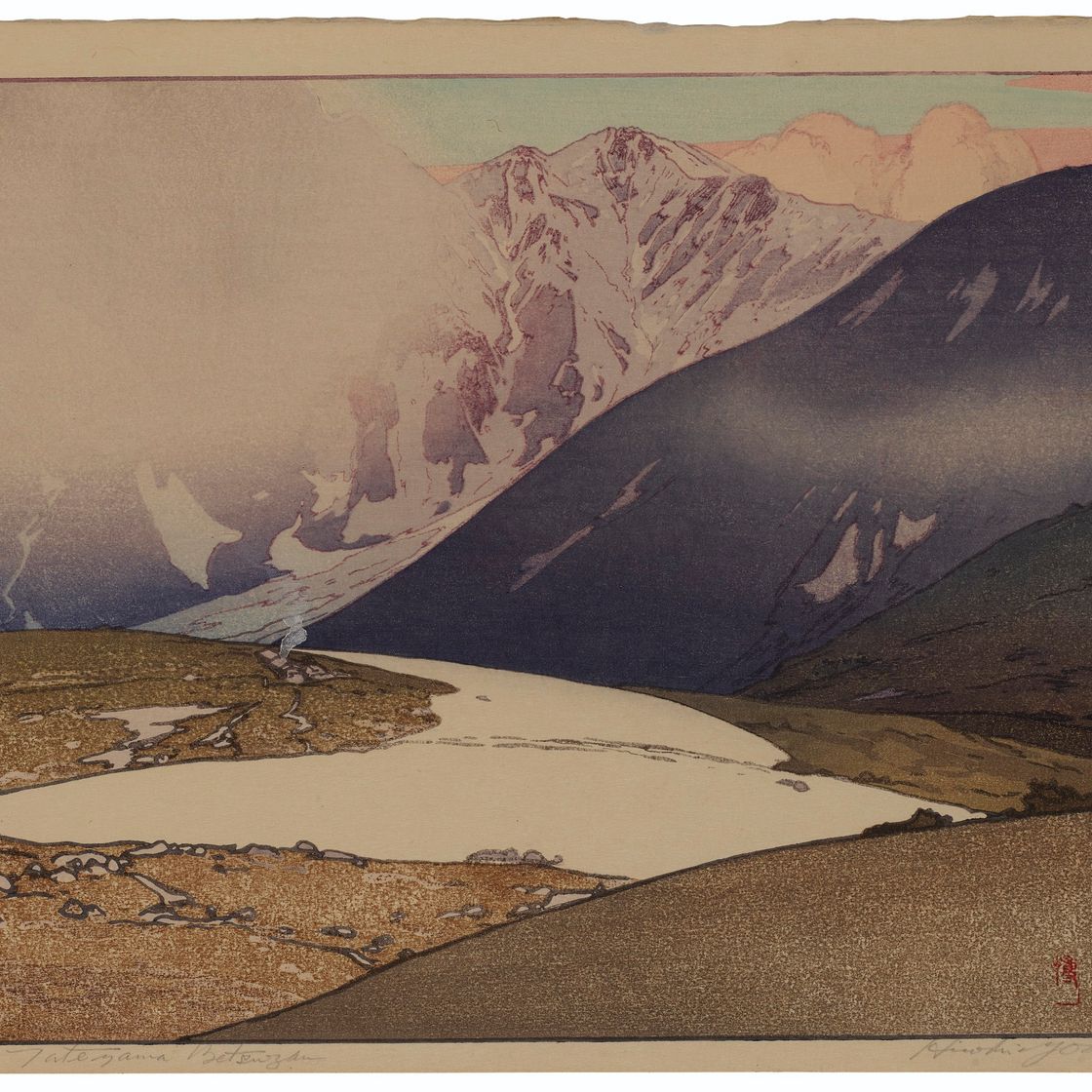 Hiroshi Yoshida — Татеяма Бецудзан, изображение 1