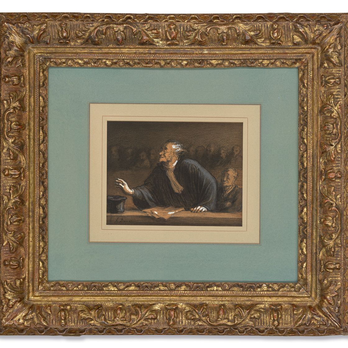 Honoré Daumier — Человек, способный к фехтованию, изображение 2