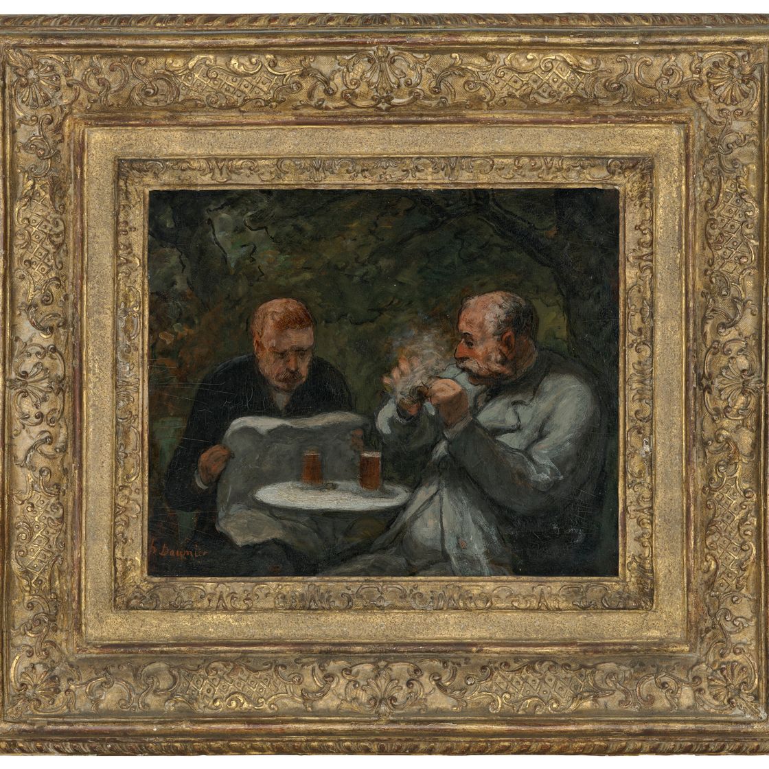Honoré Daumier — Любители пива, изображение 2