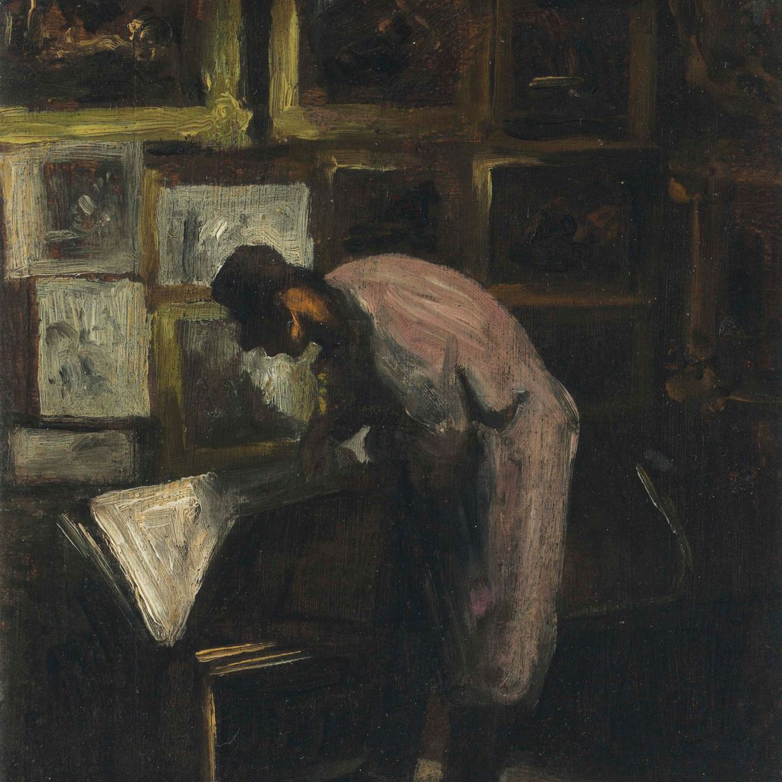 Honoré Daumier — Любовник д'Эстампов