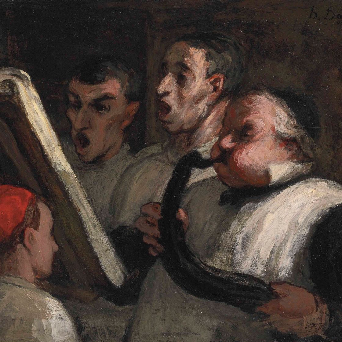 Honoré Daumier — Ле Лутрин ("Кафедра")