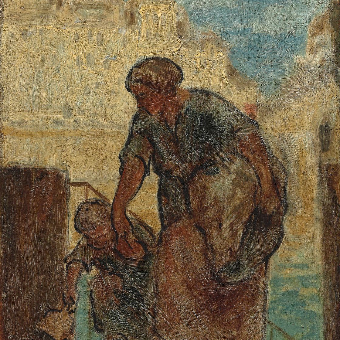 Honoré Daumier — Бланшистка