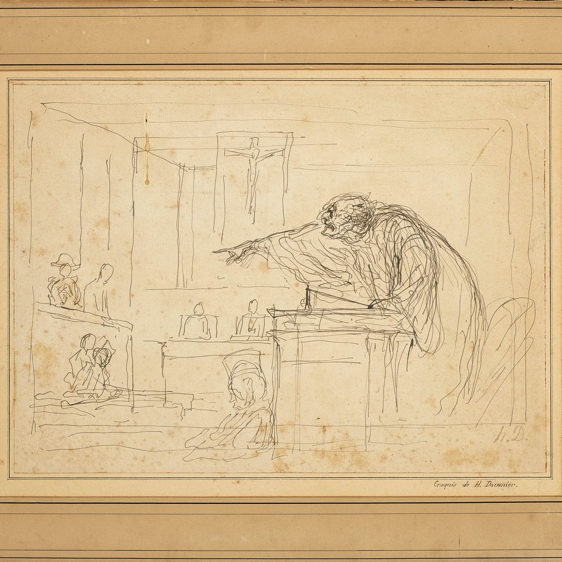 Honoré Daumier — Обвинение, изображение 1