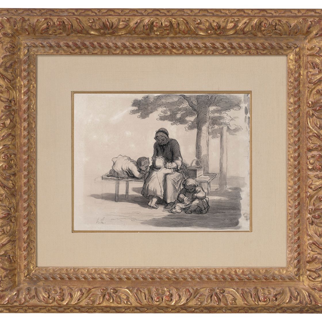 Honoré Daumier — Моя бабушка, изображение 2