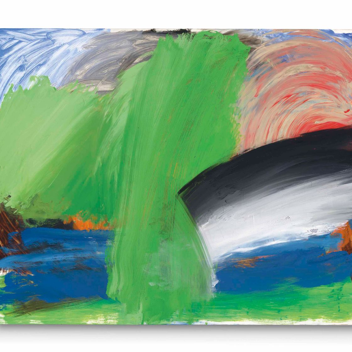 Howard Hodgkin — Дождь в ll Palazzo