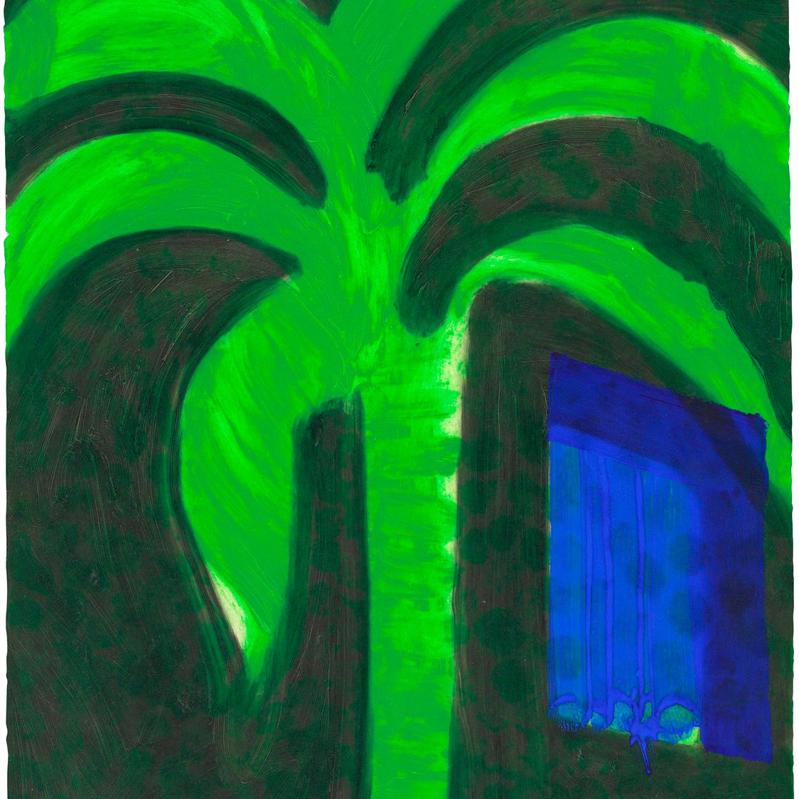Howard Hodgkin — Пальма и окно