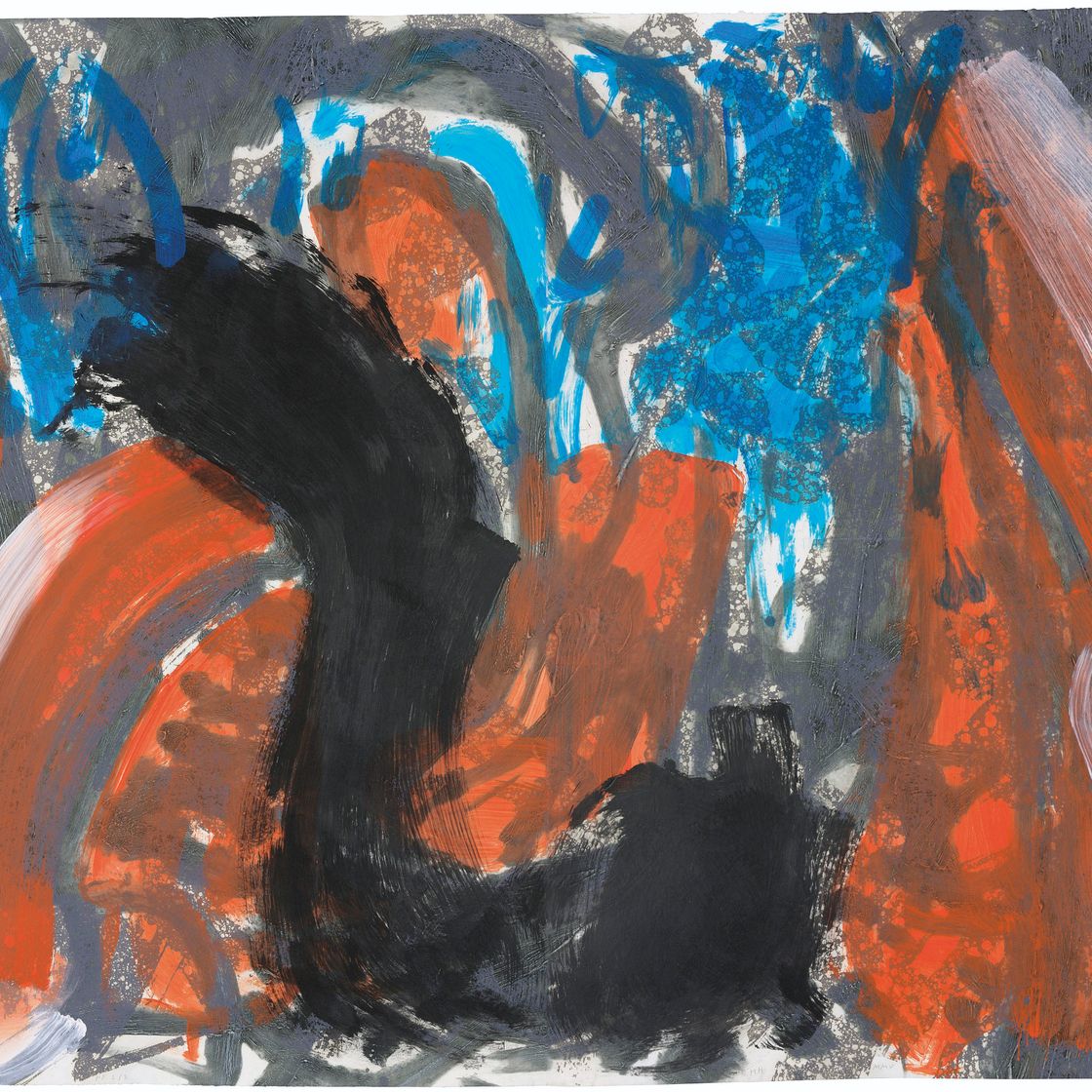 Howard Hodgkin — В лес, Зима, откуда: В лес, изображение 1