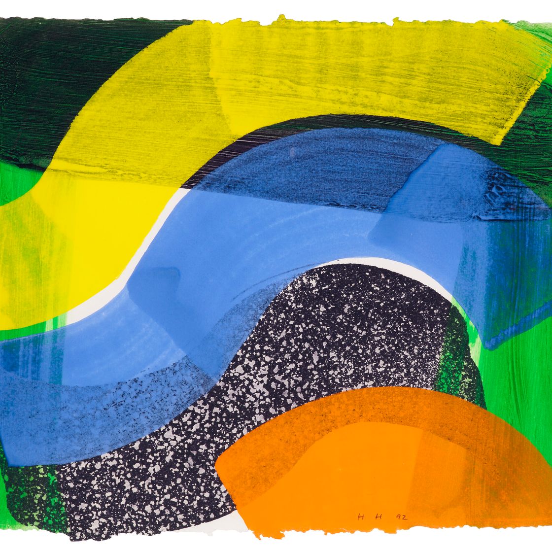 Howard Hodgkin — Выставьте еще Флаги, изображение 1