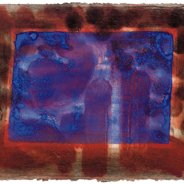 Howard Hodgkin — Синее слуховое ухо (Heenk 73)
