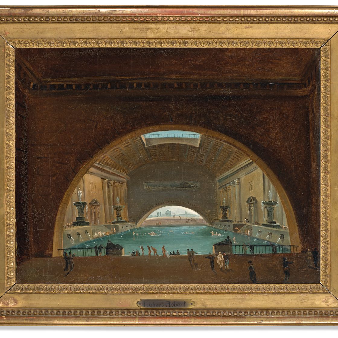 Hubert Robert — Рыба в термах, изображение 2