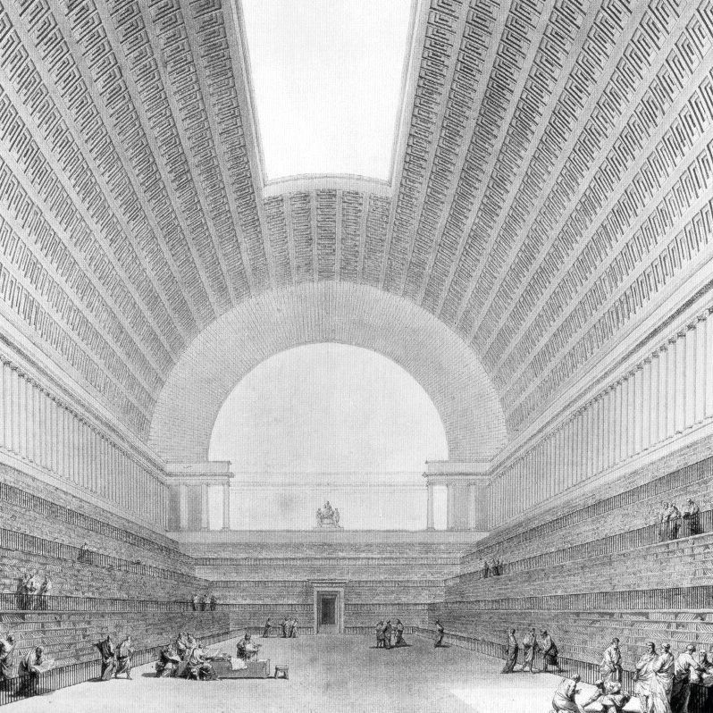 Hubert Robert — Рыба в термах, изображение 4