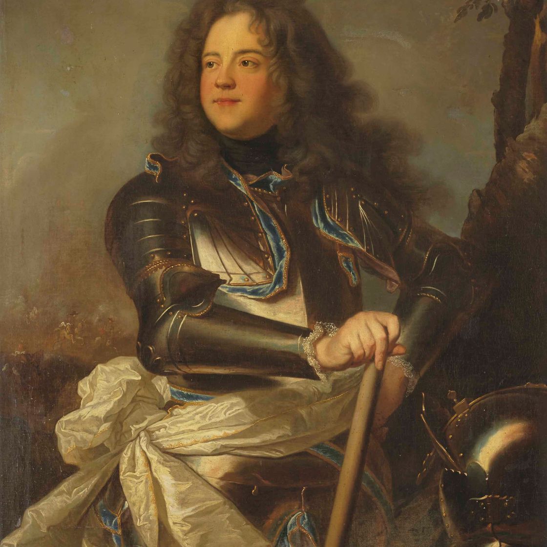 Hyacinthe Rigaud — Портрет Генри Луи де Ла Тур д'Овернь (1679-1753), графа д'Эвро
