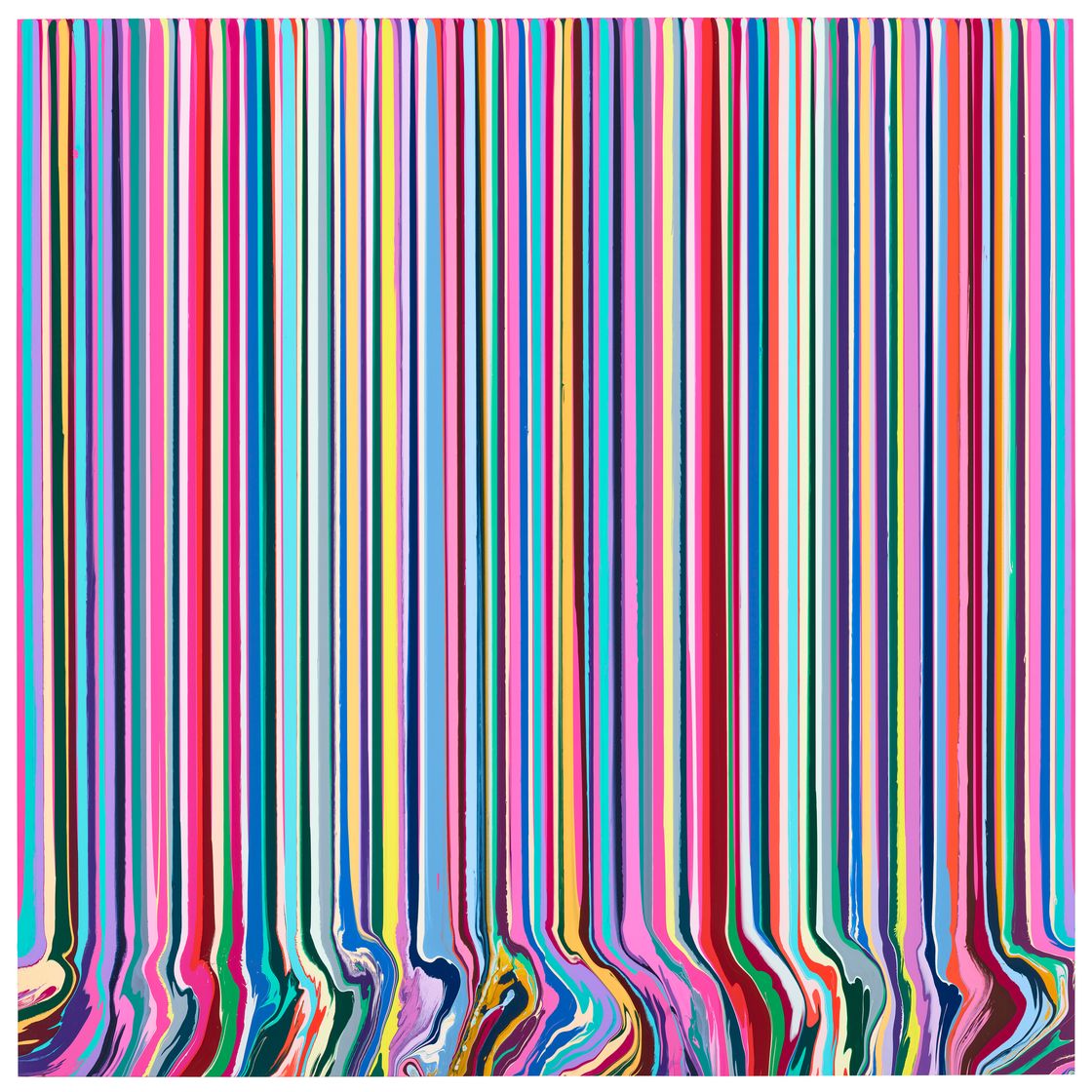 Ian Davenport — Пурпурный портрет, изображение 1
