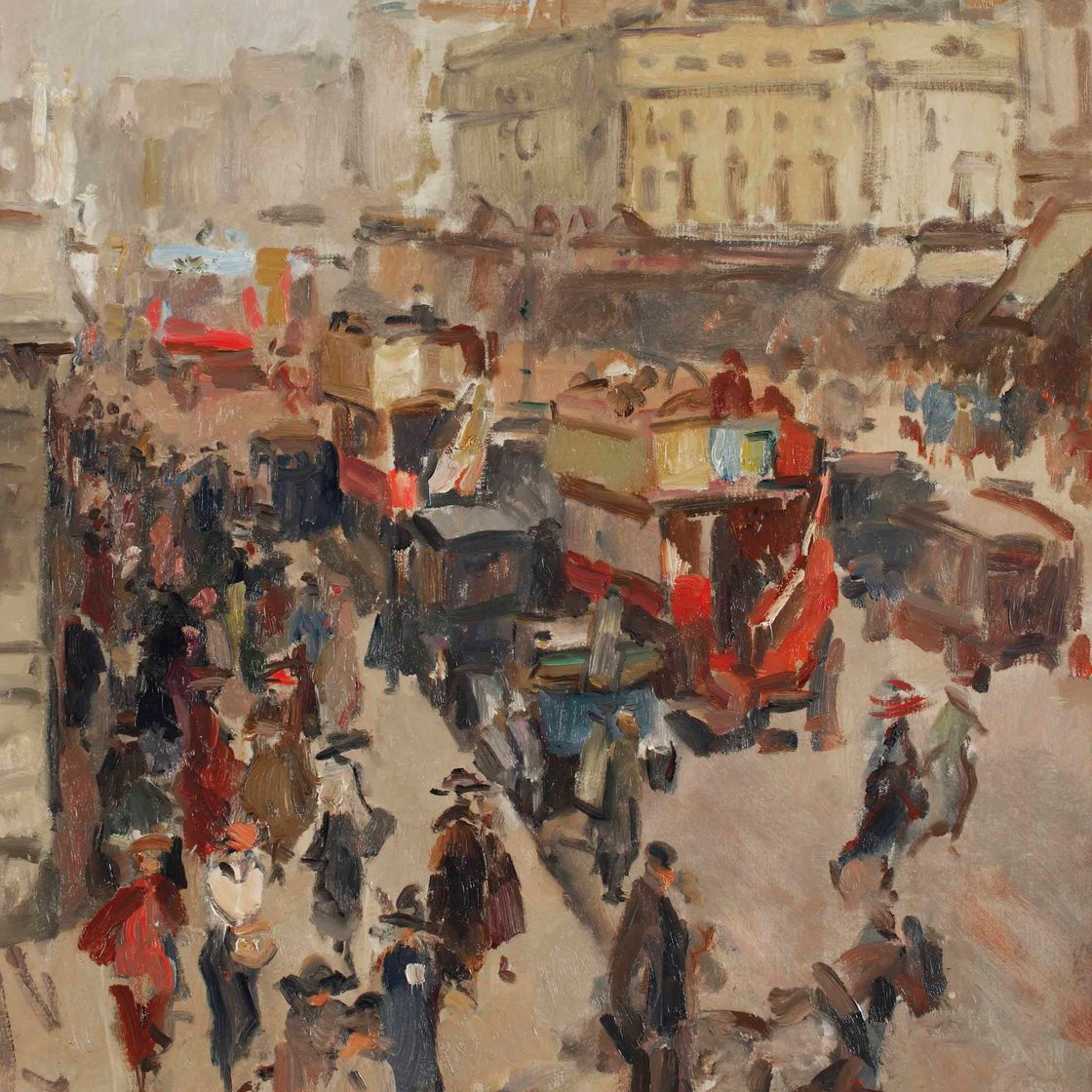 Isaac Israels — Риджент-стрит, Лондон