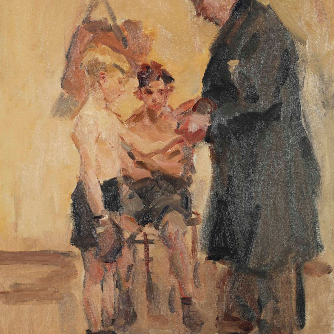 Isaac Israels — Урок бокса