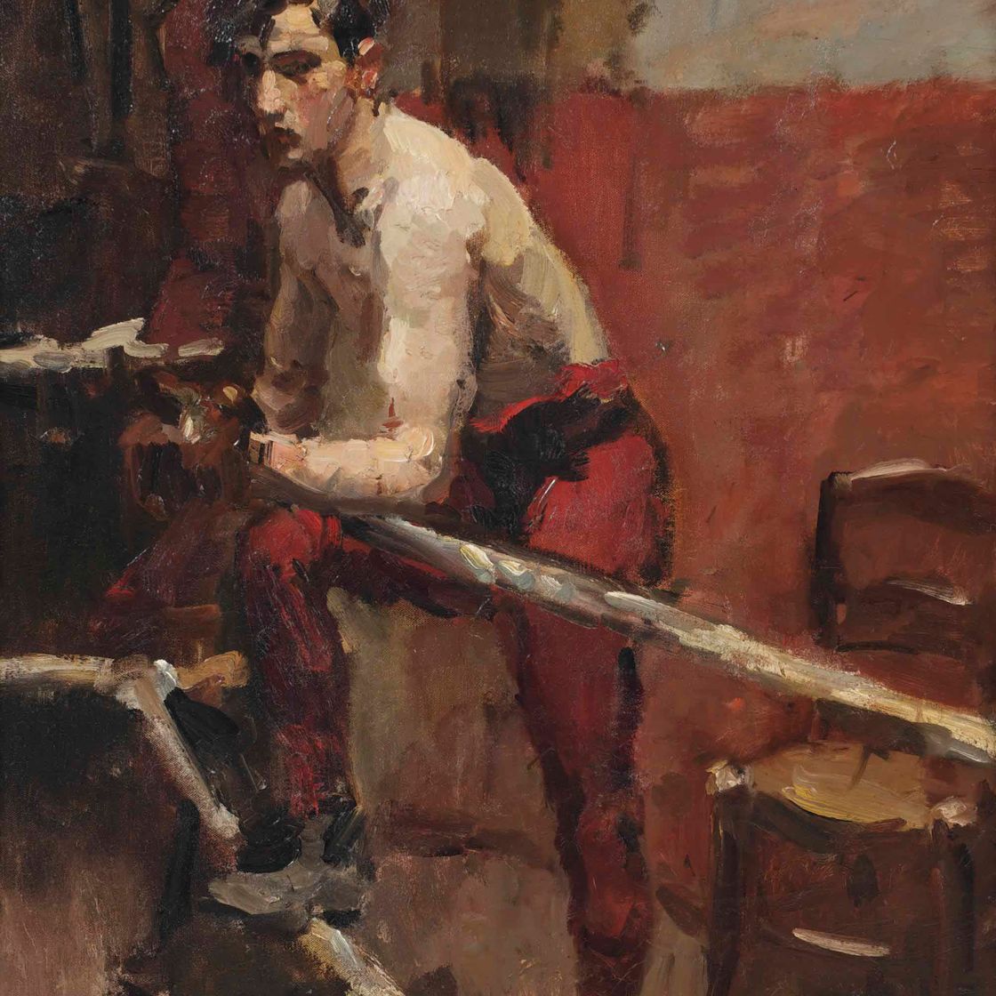 Isaac Israels — Боксер Тео Хейзенар