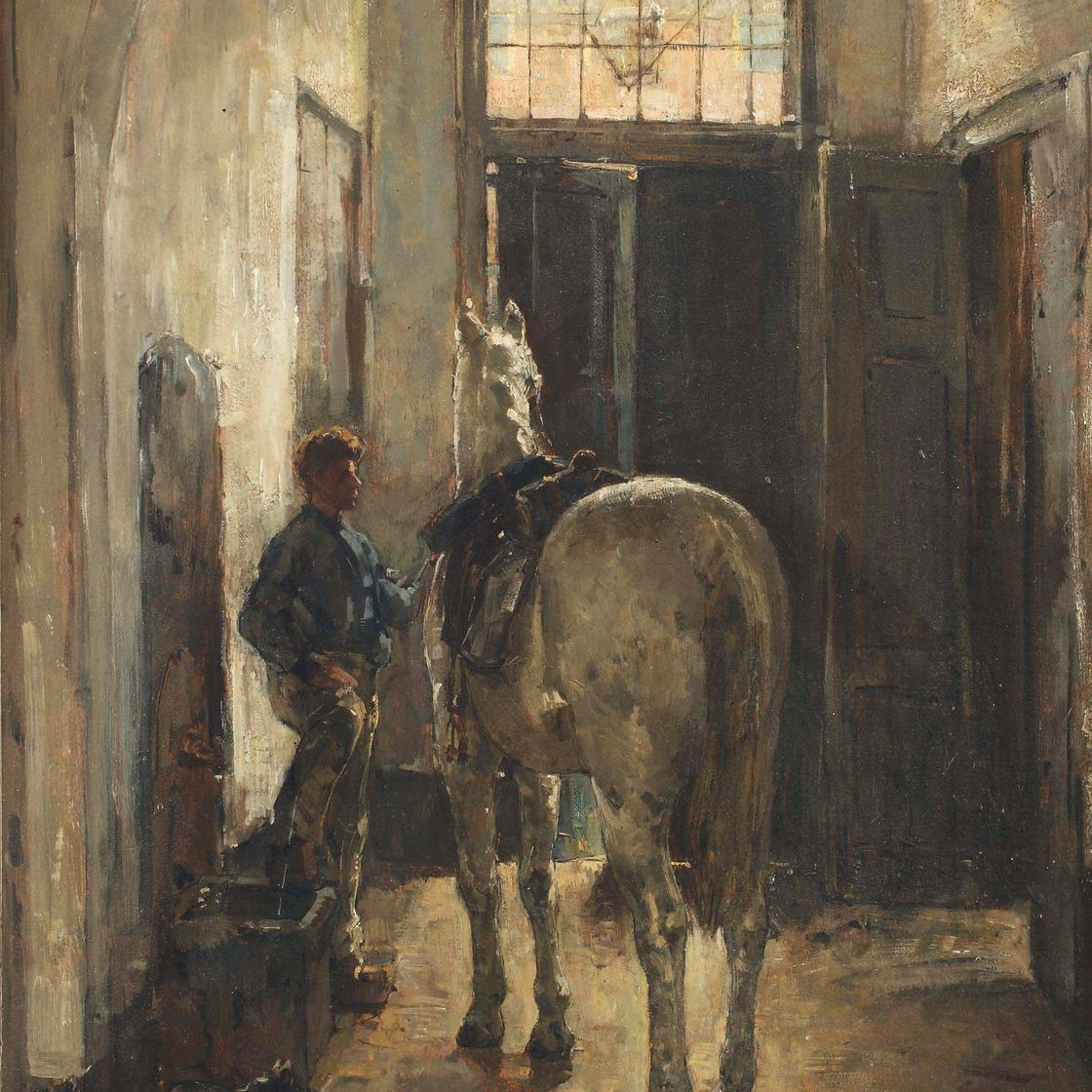 Isaac Israels — Готовясь к поездке, Гаага