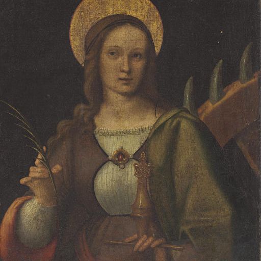 Italian School — Святая Екатерина