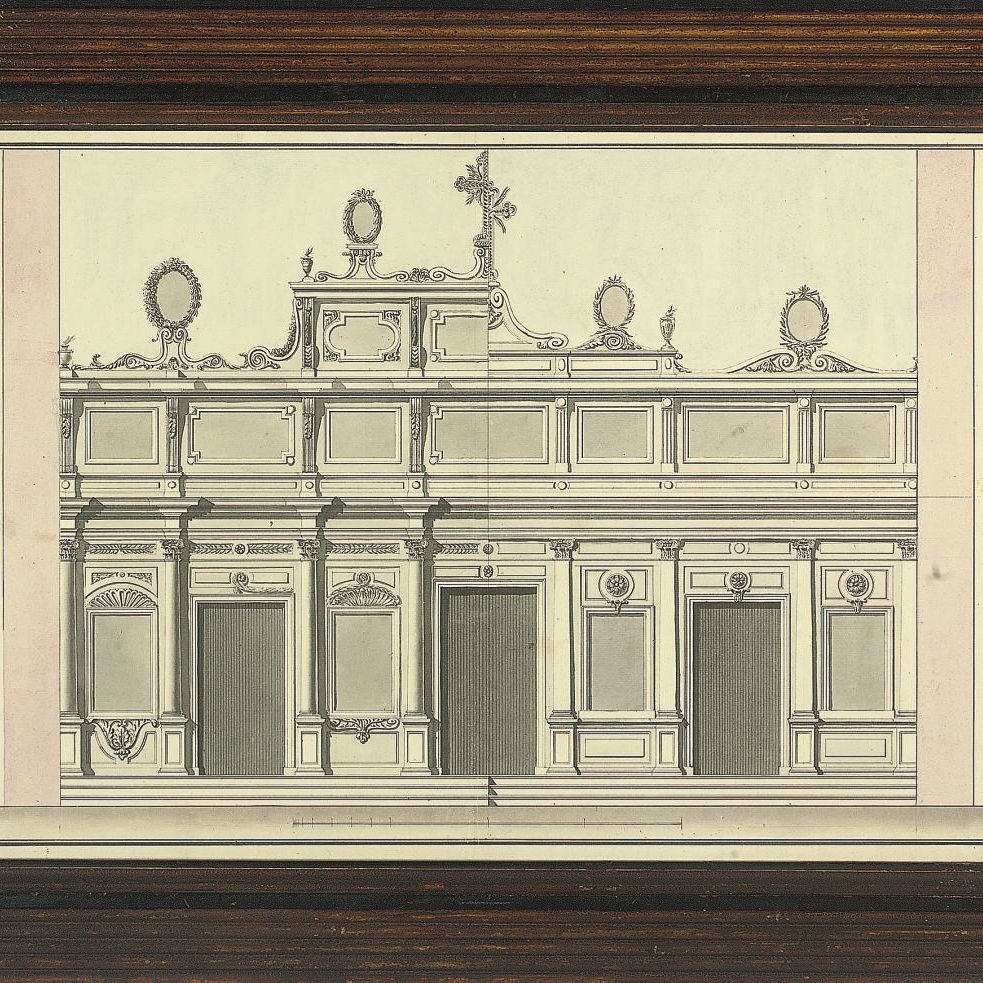 Italian School — Дизайн алтарной ширмы