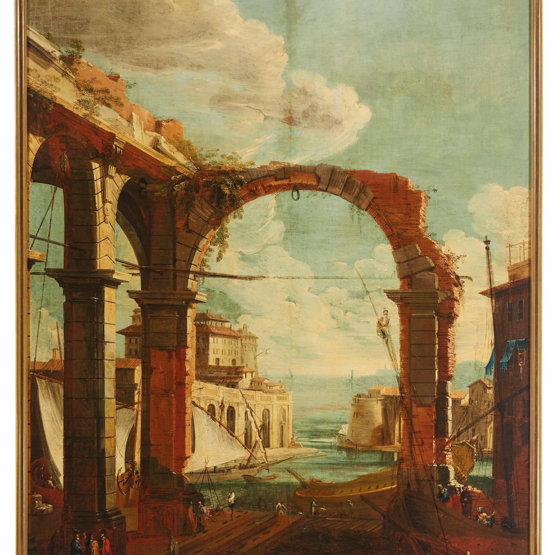 Italian School — Четыре пейзажа, изображение 4