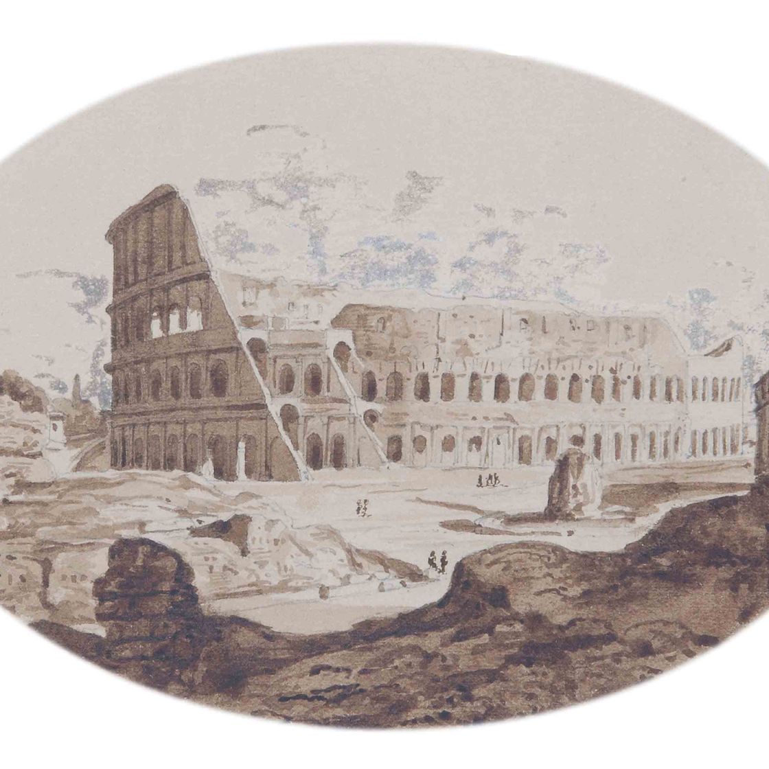 Italian School — Колизей, Рим