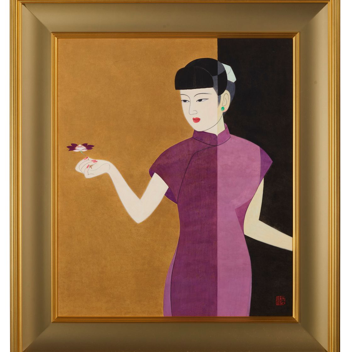 Ito Shinsui — Тессенка (Азиатская беседка девственниц), изображение 2