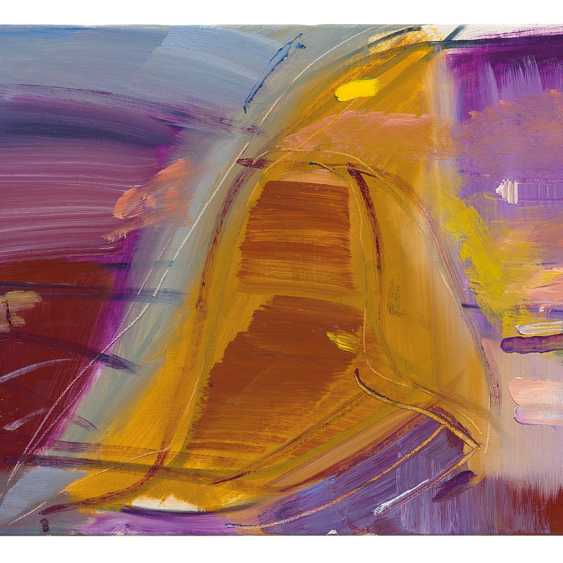 Ivon Hitchens — Памятник в лесу