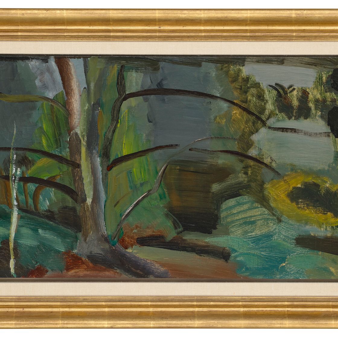 Ivon Hitchens — Темная роща, изображение 3