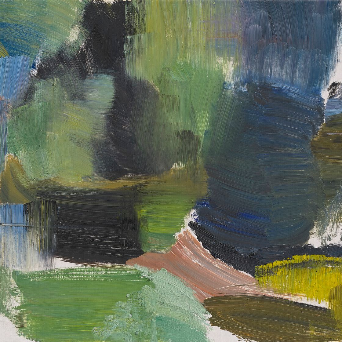 Ivon Hitchens — Вода и ивы, изображение 1